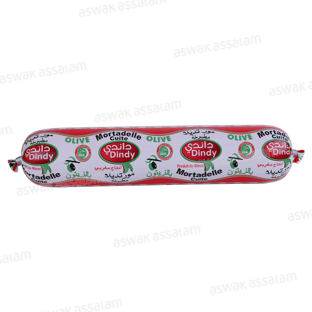 MORTADELLE AUX OLIVES 380G DINDY