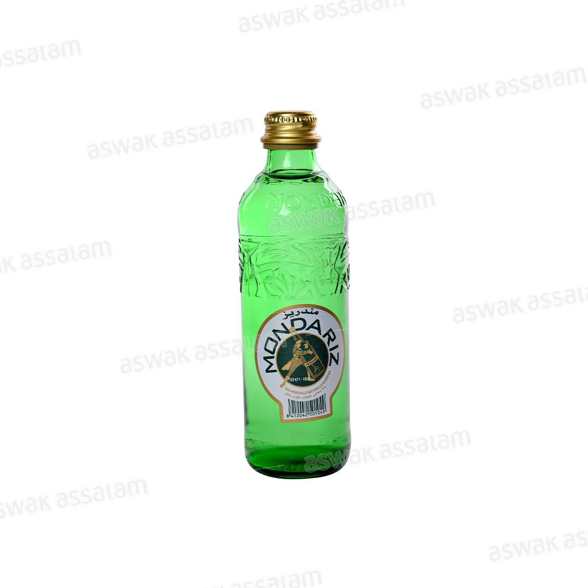 EAU MINERALE NATURELLE GAZEUSE VERRE 33CL MONDARIZ