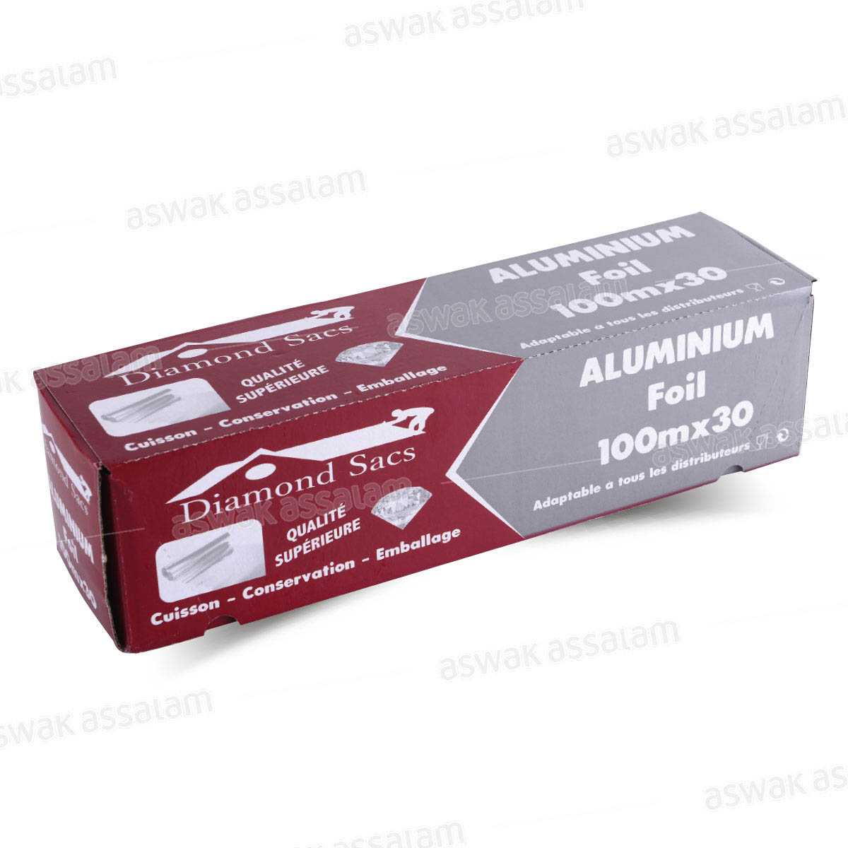 PAPIER ALUMINIUM 100M*30CM DIAMOND SACS