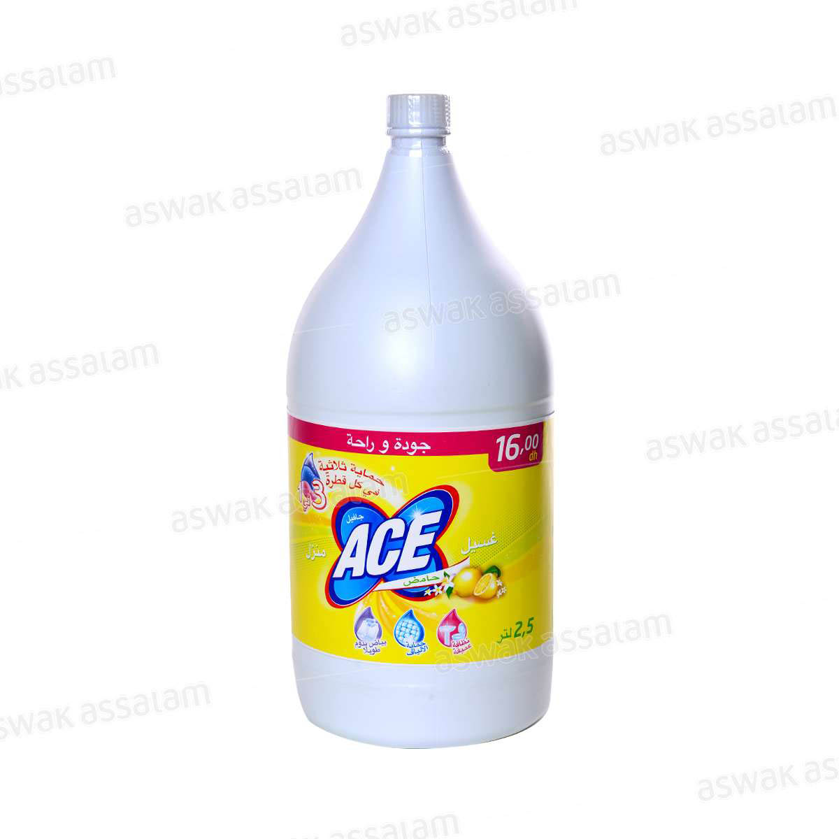 EAU DE JAVEL LEMON 2.5L ACE