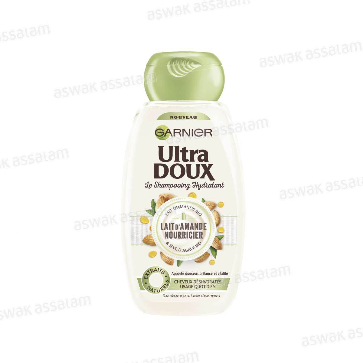 SHAMPOOING AU LAIT D'AMANDE 400ML ULTRA DOUX GARNIER