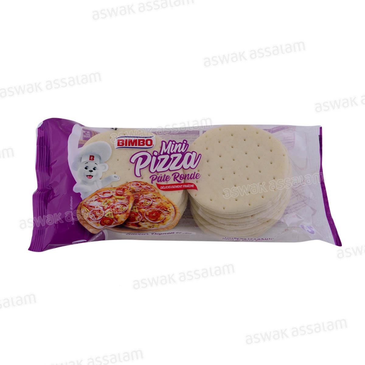 PATE MINI PIZZA SAVEUR OIGNON ET AIL 12 UNITES 192G BIMBO