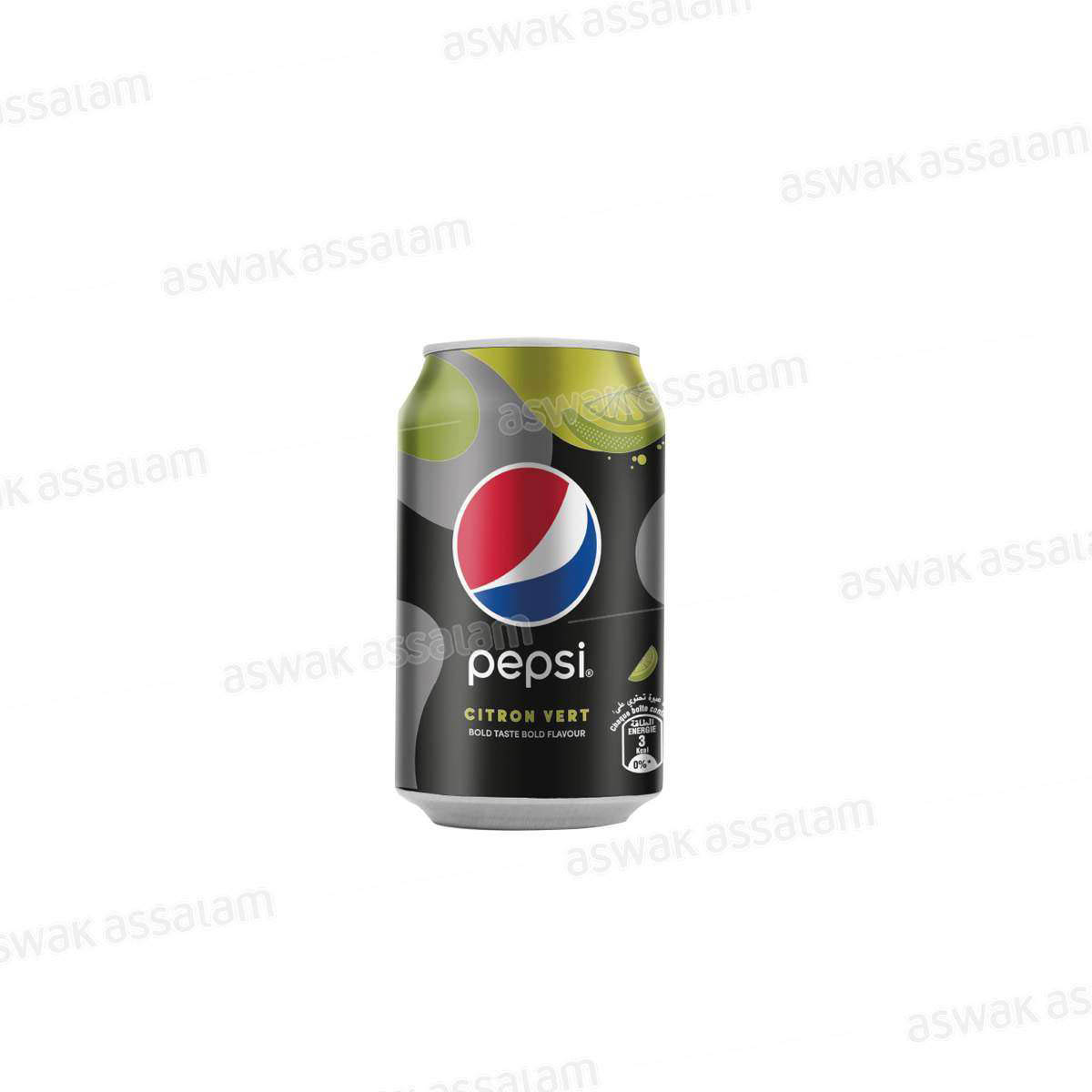 PEPSI BLACK CITRON VERT 33CL