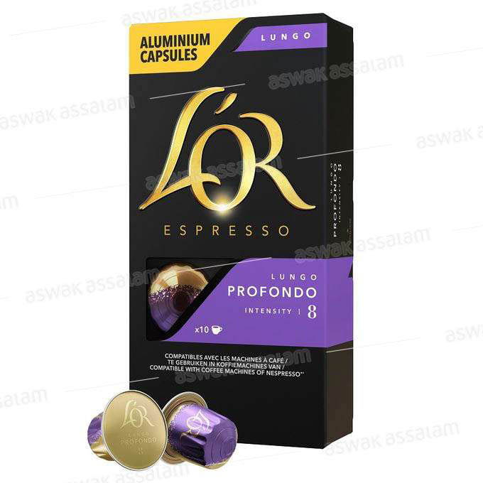 CAFE 10 CAPSULES N°08 PROFONDO L'OR