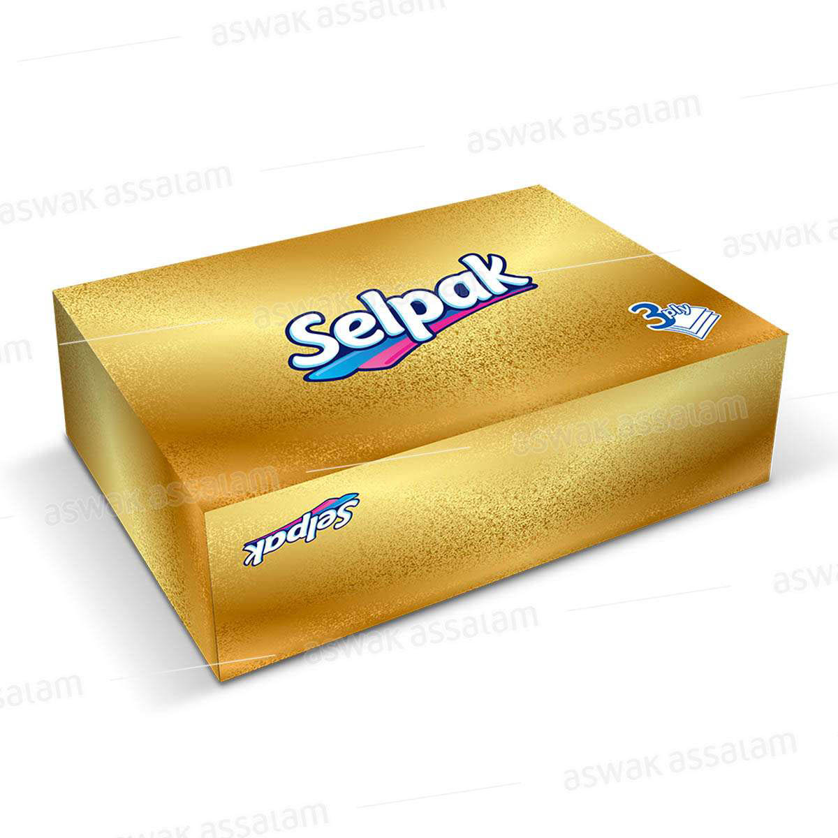 MOUCHOIR BOITE 3 PLIS 70 UNITES SELPAK