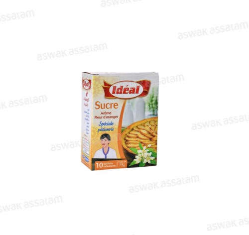 SUCRE AROME FLEUR D’ORANGER 7,5G x 10 SACHETS IDEAL