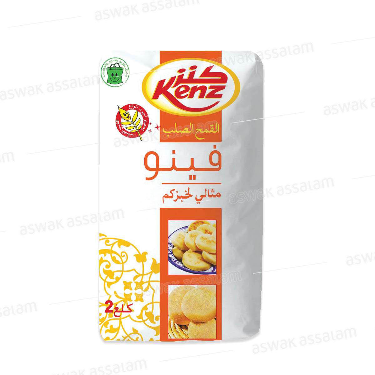 FARINE FINOT DE BLE DUR 2KG KENZ