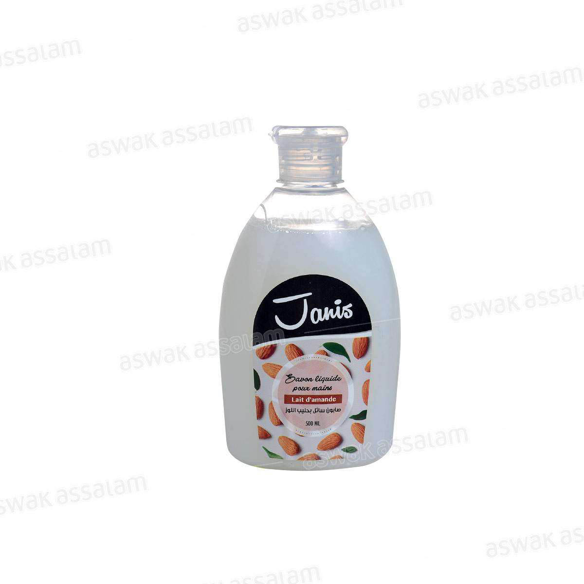 SAVON LIQUIDE LAIT D'AMANDE 500ML JANIS