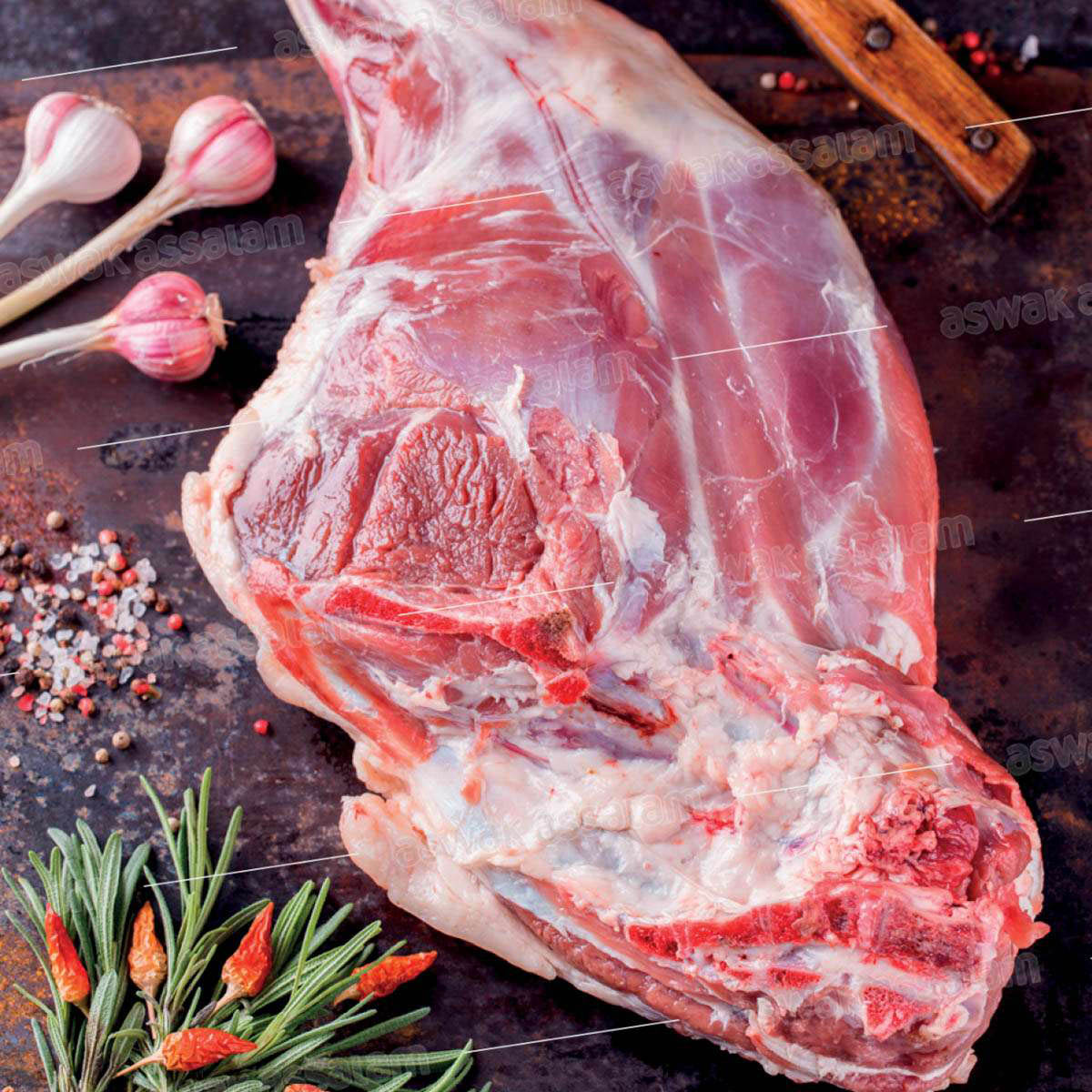GIGOT DAGNEAU ENTIER CALIBRE +-2KG