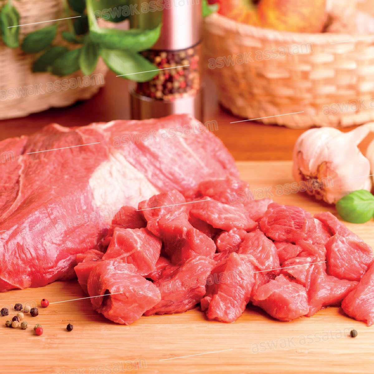 BROCHETTES DE BOEUF 1KG