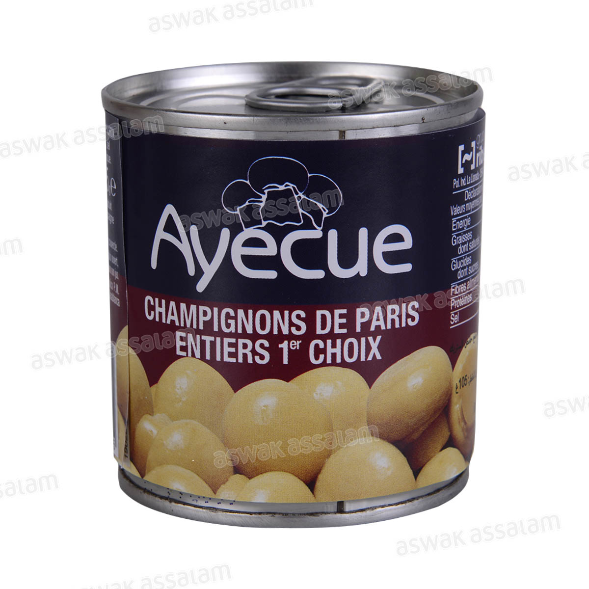 CHAMPIGNONS ENTIERS 185G AYECUE