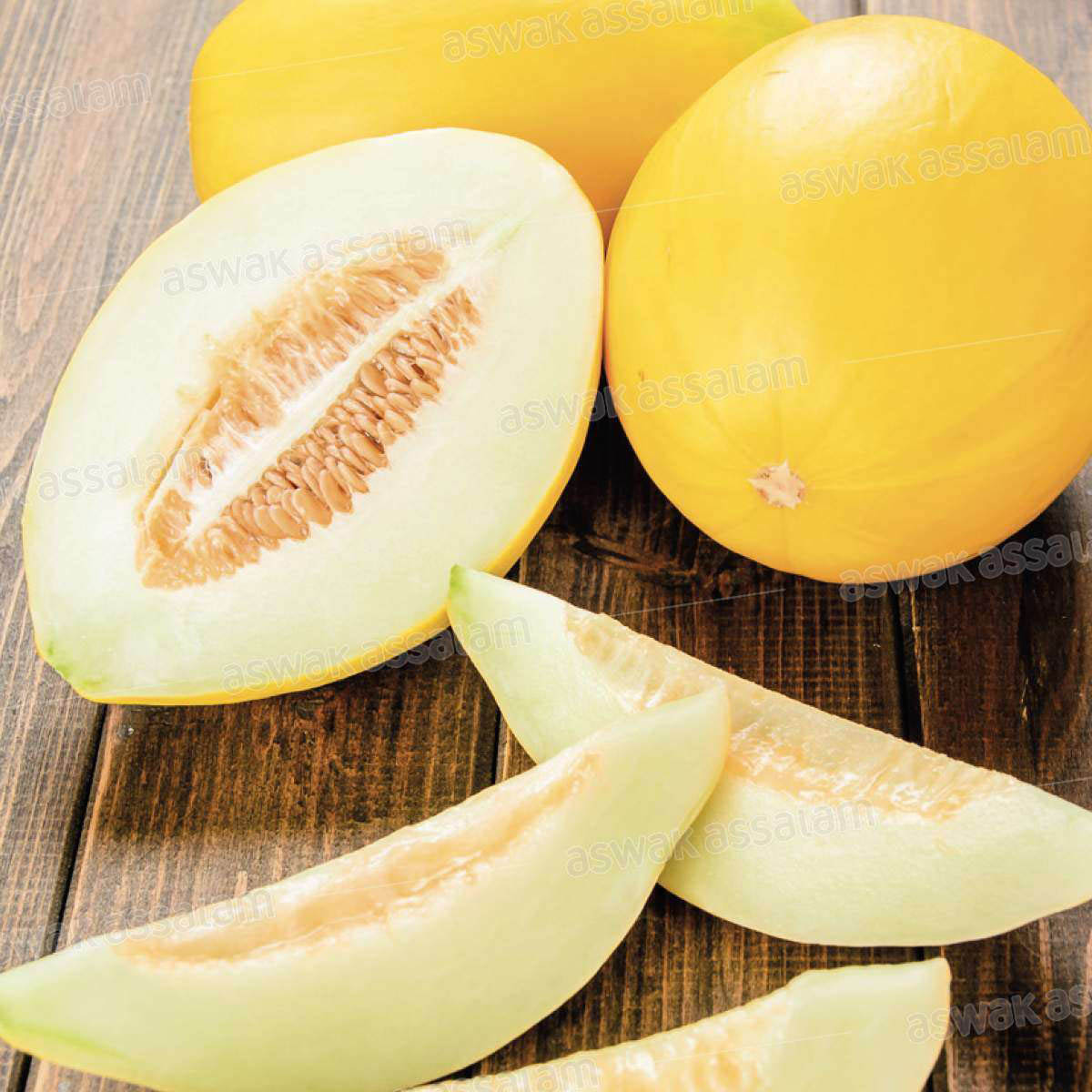 MELON JAUNE A LA PIECE (2-3KG)