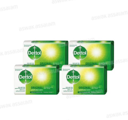 SAVON ORIGINAL 120G X 4 UNITES DETTOL