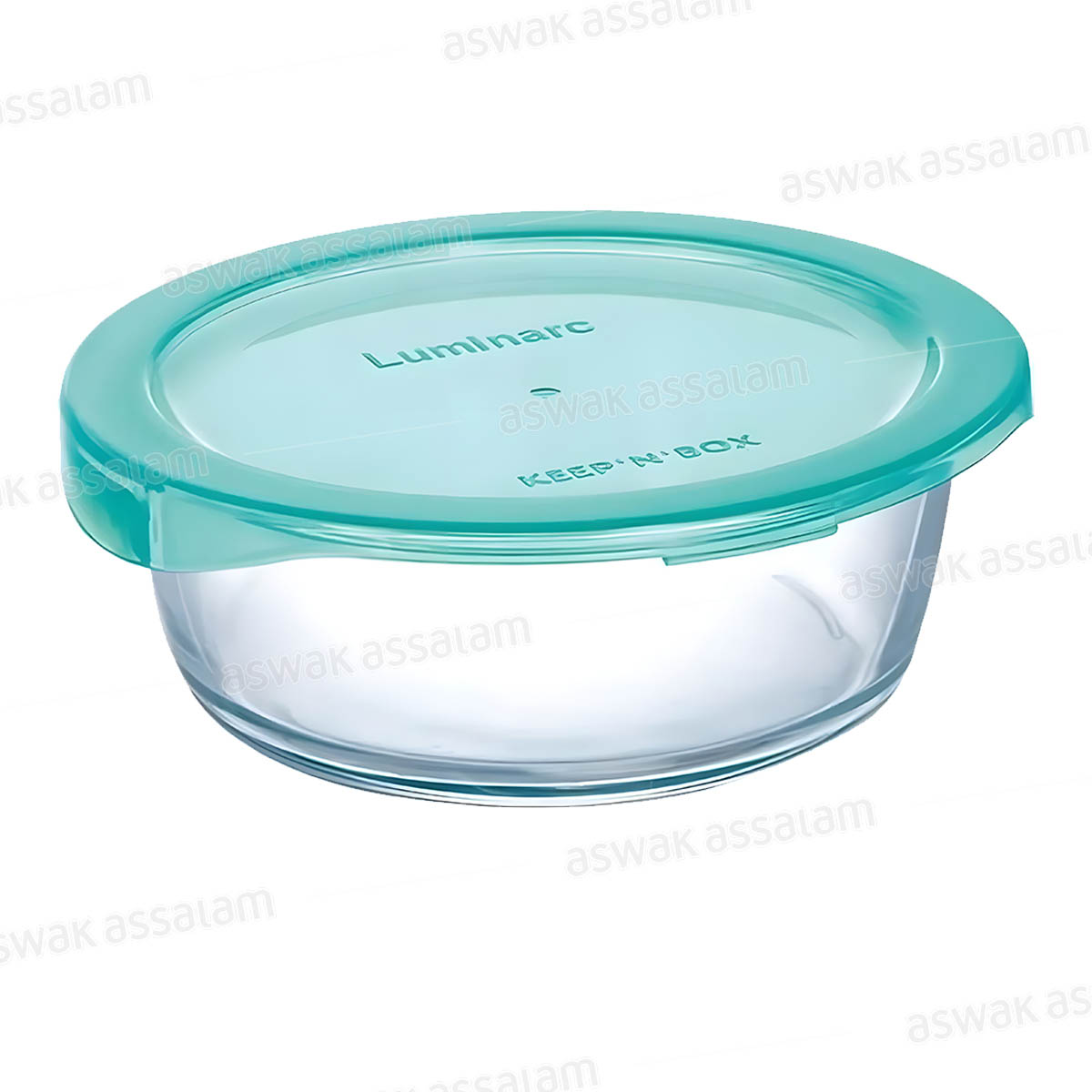 BOITE DE CONSERVATION RONDE EN VERRE 67CL KEEP'N BOX LUMINARC