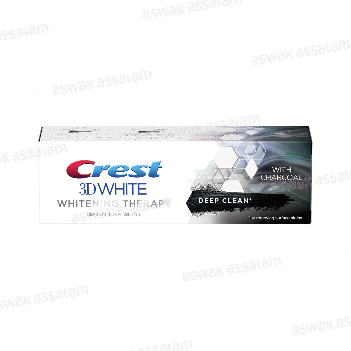 DENTIFRICE AU CHARBON 3D WHITE 75ML CREST