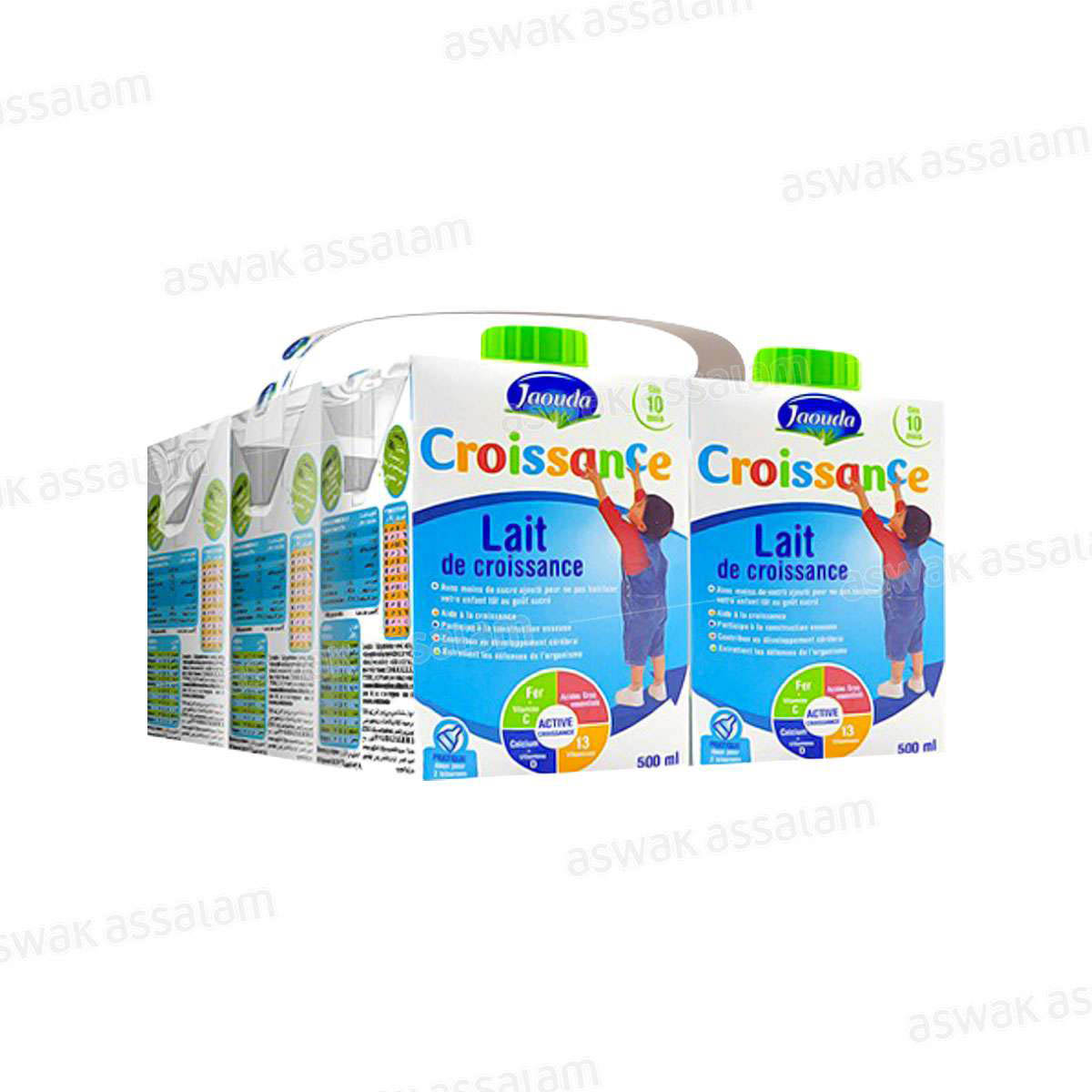 LAIT DE CROISSANCE UHT 6*500ML JAOUDA
