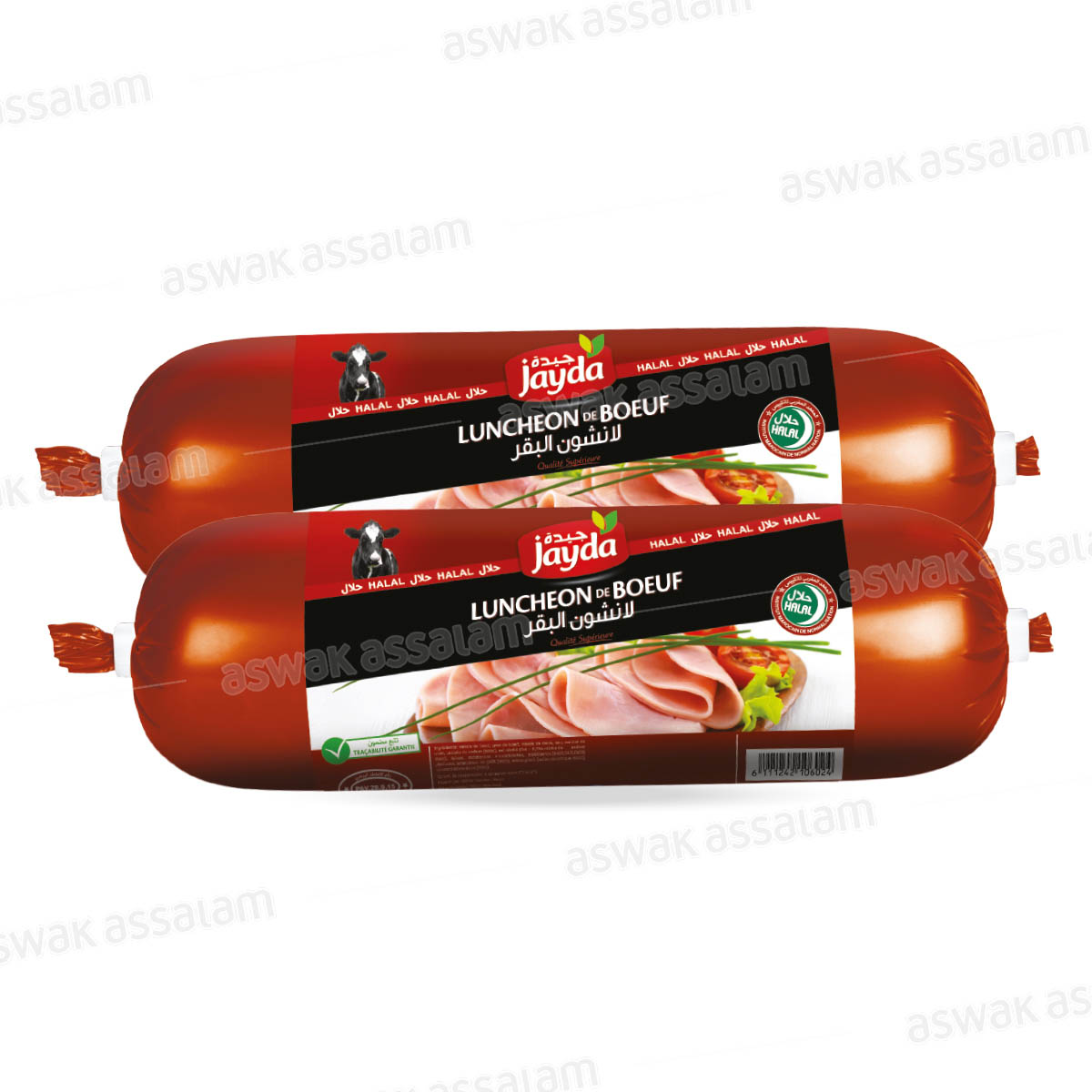 LUNCHEON DE BOEUF PACK DUO 2*600G JAYDA