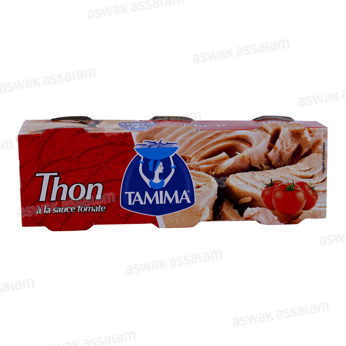 THON A LA SAUCE TOMATE 3*80G TAMIMA