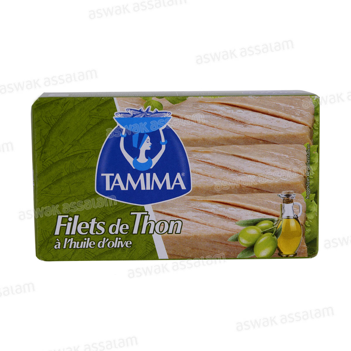 FILET DE THON A L'HUILE D'OLIVE 125G TAMIMA