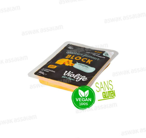 FROMAGE BLOCK 200G CHEDDAR VIOLIFE