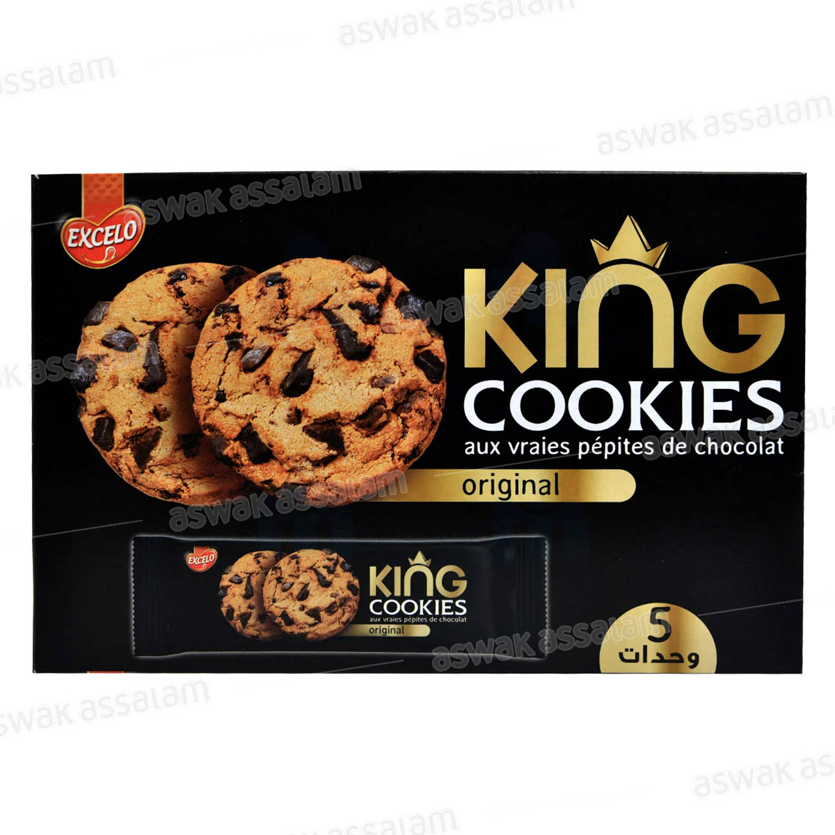 COOKIES ORIGINAL 5*48G PACK KING EXCELO