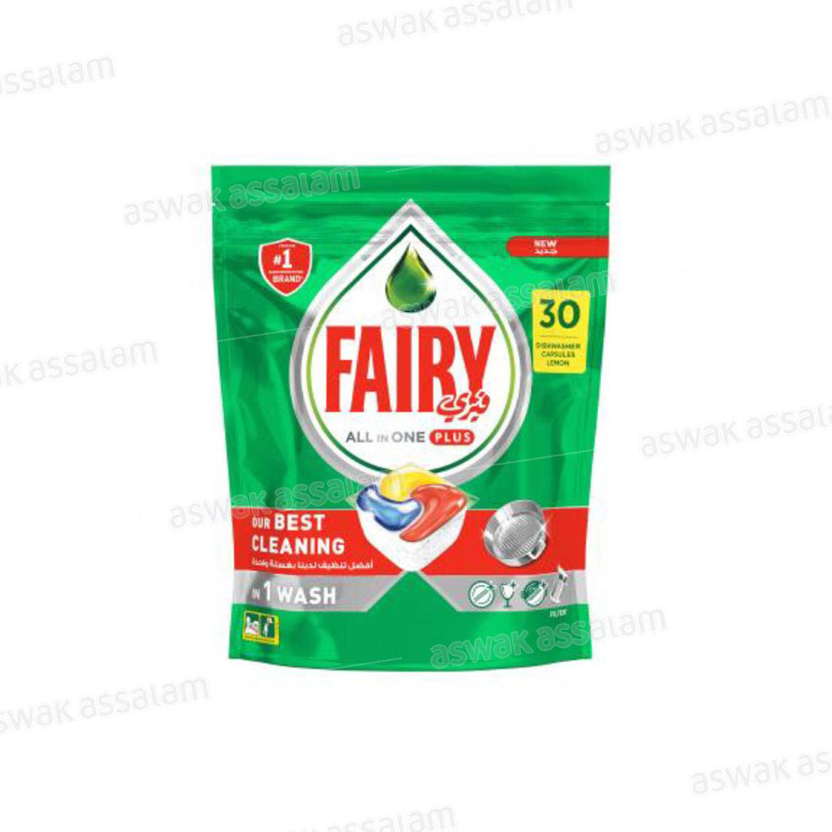 PASTILLES LAVE VAISSELLE PLATINIUM 30 UNITES FAIRY