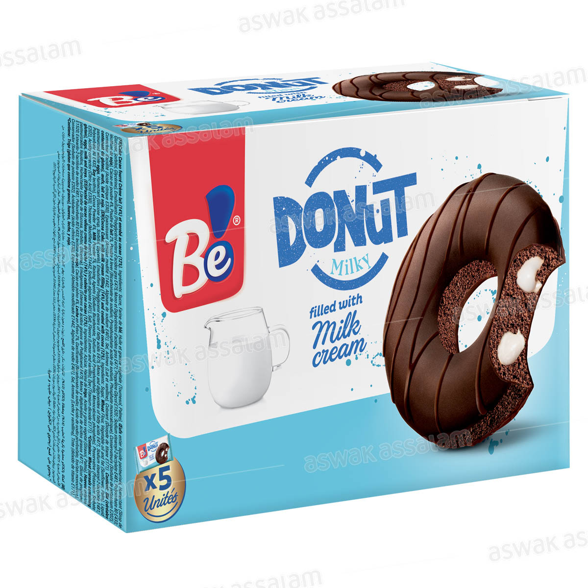 DONUT MILKY PACK 5*48G BE