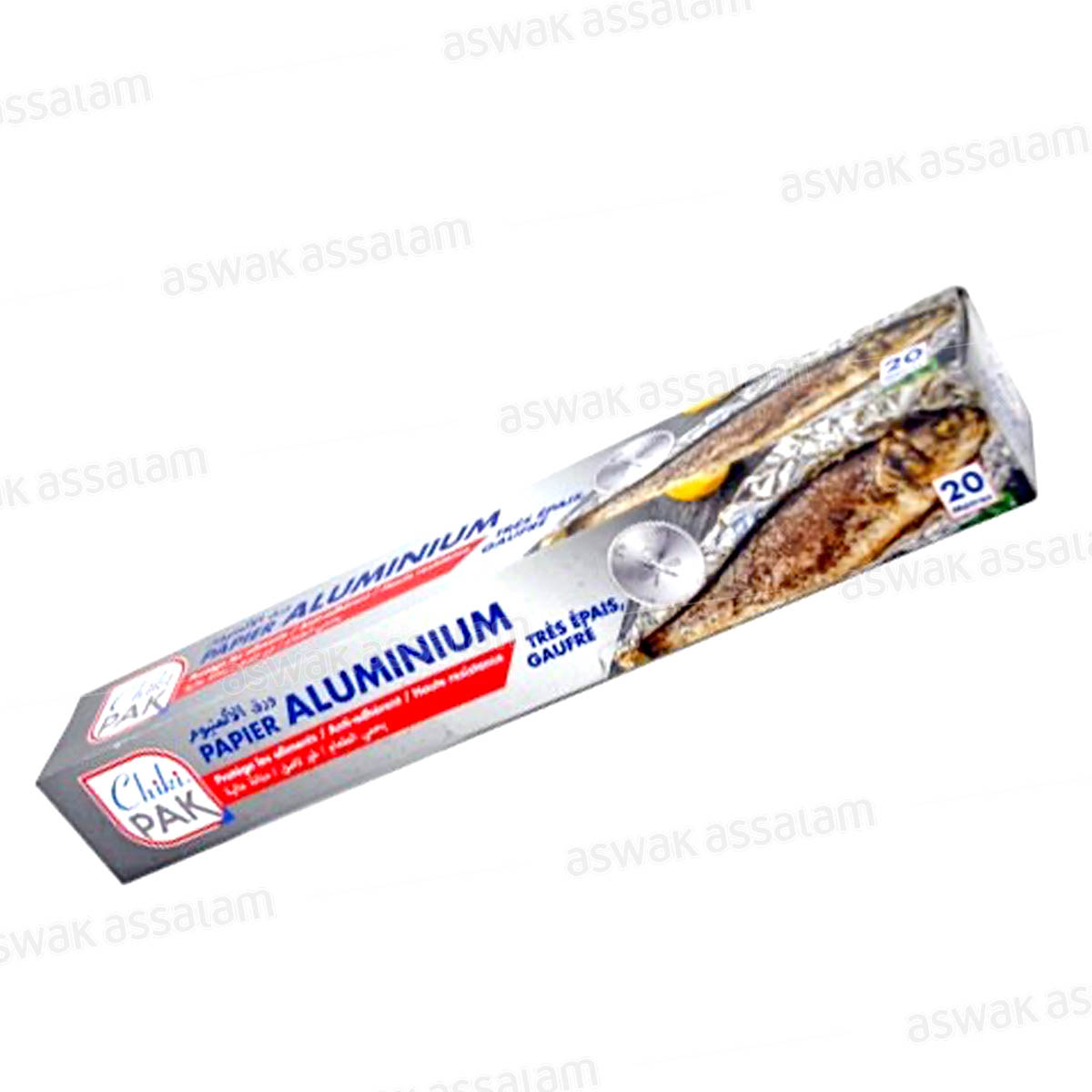 PAPIER ALUMINIUM 20M CHIKI PAK