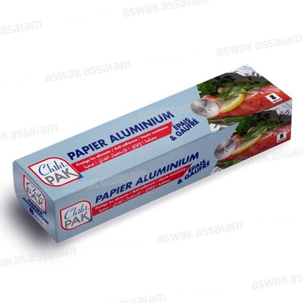 PAPIER ALUMINIUM 8M CHIKI PAK