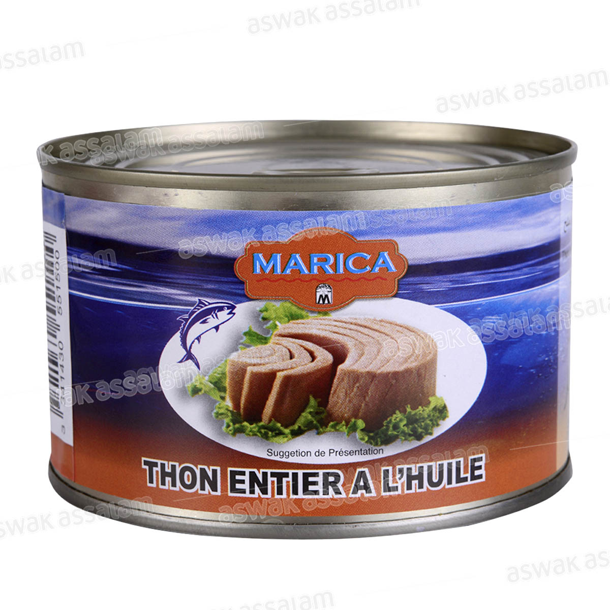 THON ENTIER A L'HUILE 800G MARICA