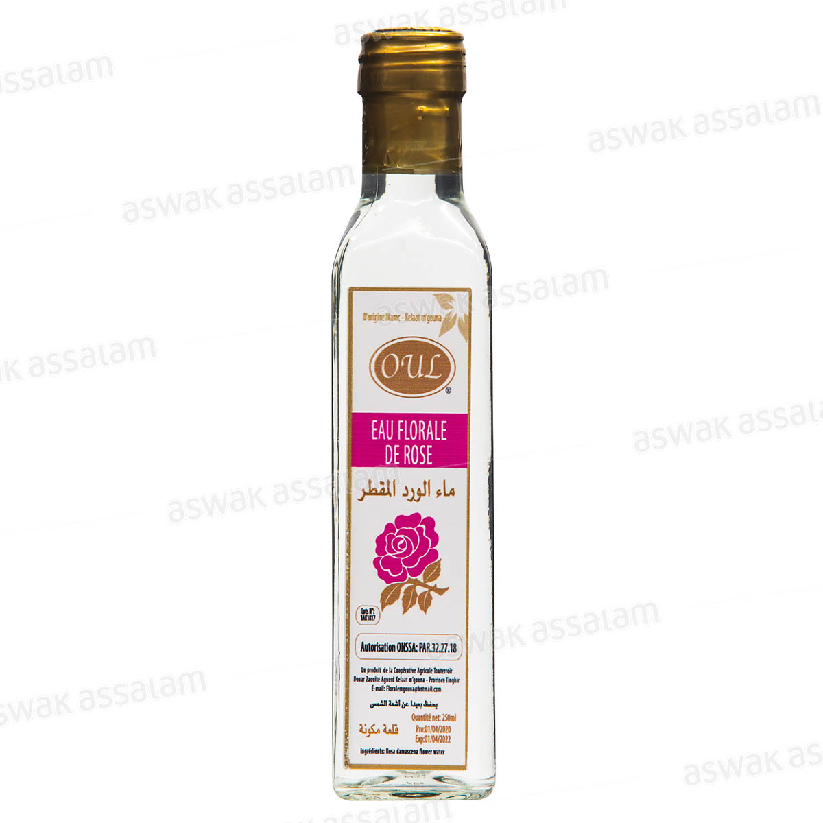 EAU DE ROSE 250ML