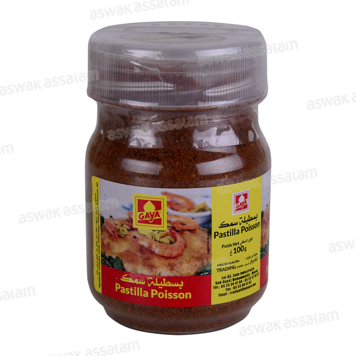 EPICES PASTILLA POISSON 100G GAYA