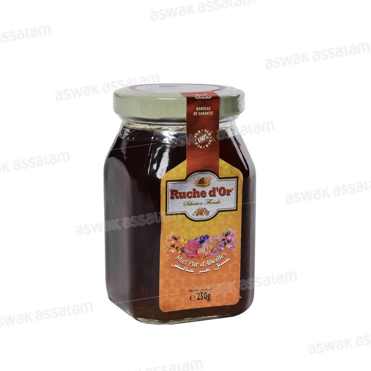 MIEL PUR NATUREL 250G RUCHE D'OR