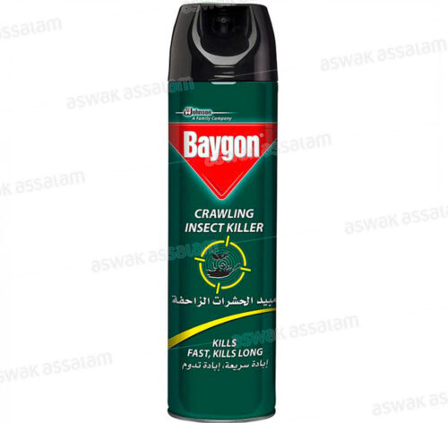 AEROSOL ANTI INSECTES RAMPANTS 450ML BAYGON