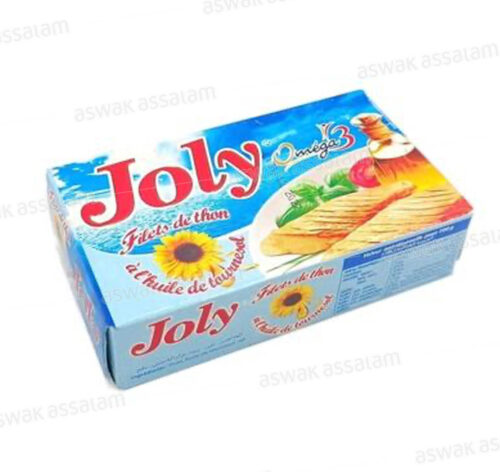 FILETS DE THON A L’HUILE DE TOURNESOL 125G JOLY