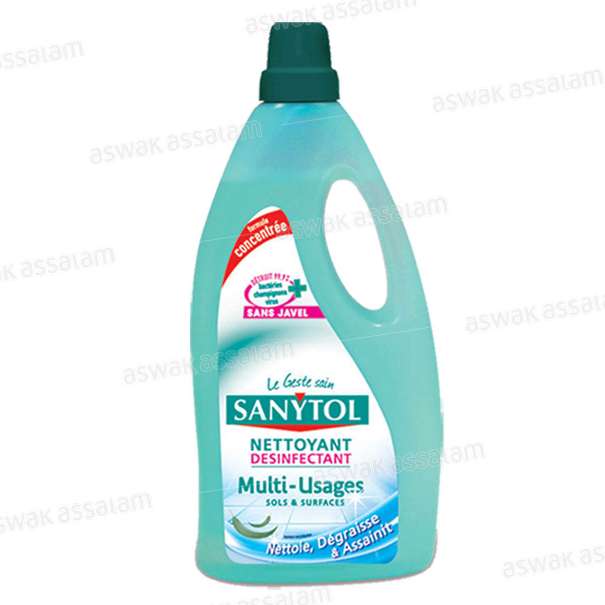 NETTOYANT DESINFECTANT FRAICHEUR POUR SOLS ET SURFACES 1L SANYTOL
