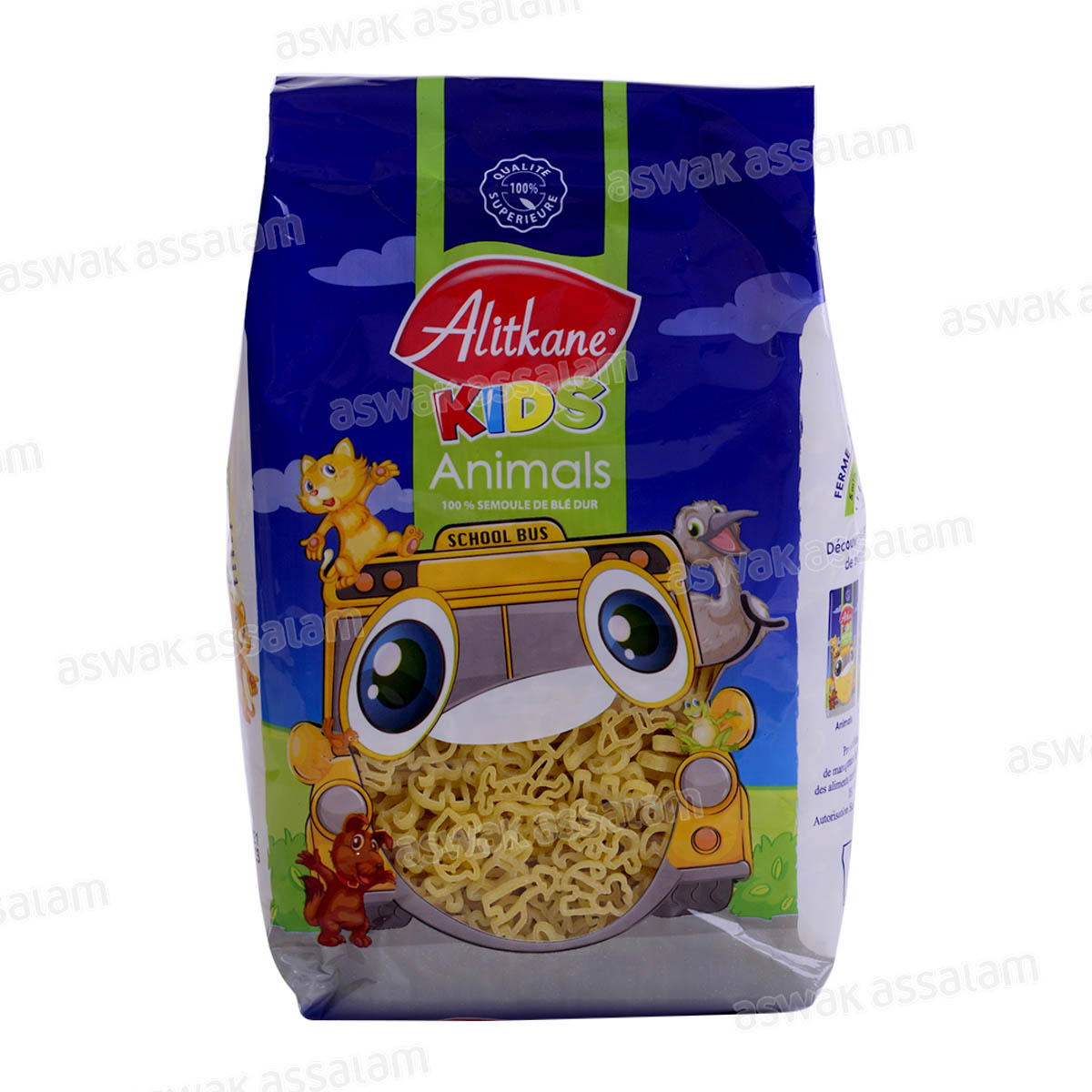 PATES KIDS ANIMAUX 400G AL ITKANE