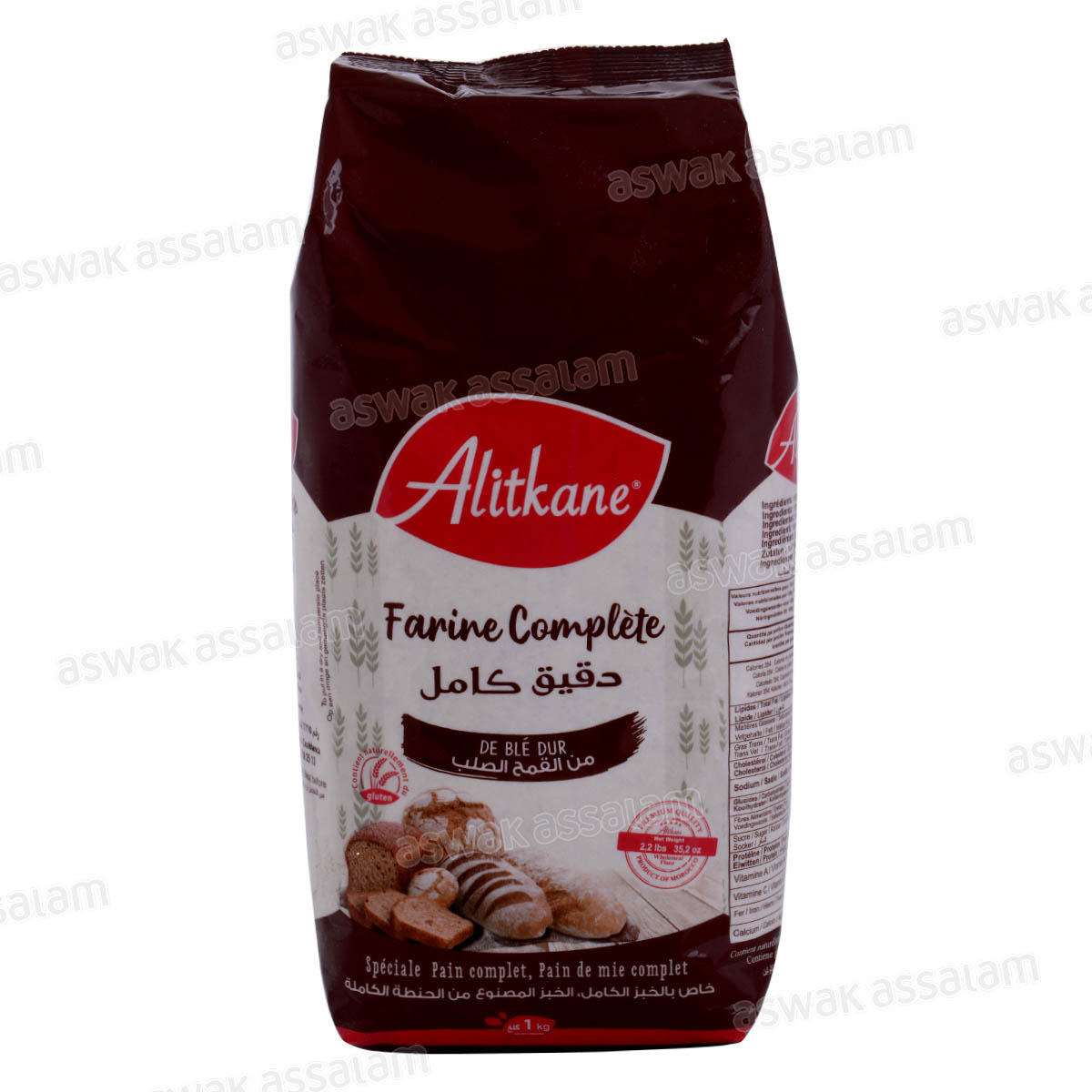 FARINE COMPLETE 1KG AL ITKANE
