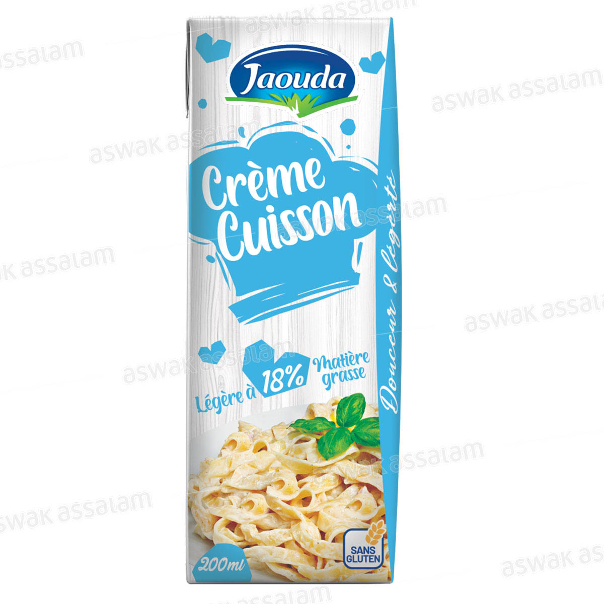 CREME DE CUISSON LEGERE 18% M.G 200ML JAOUDA