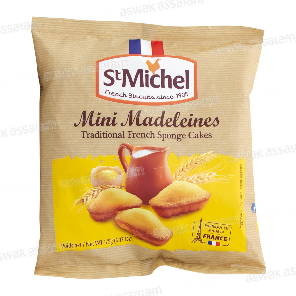 MINI MADELEINES NATURES 175G ST MICHEL