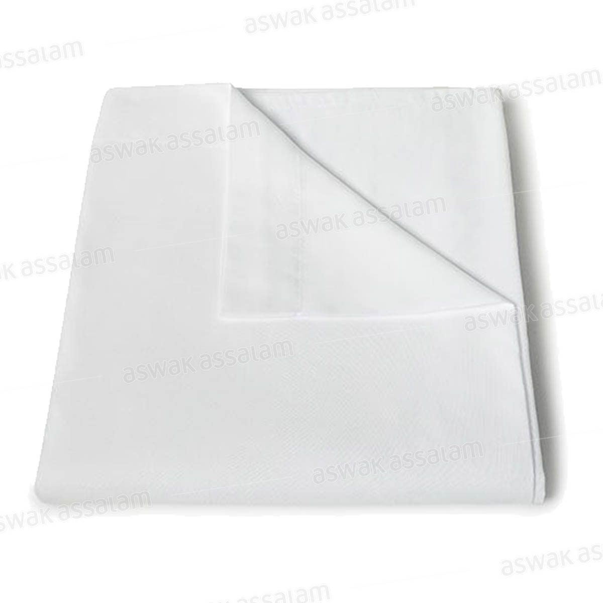 DRAP PLAT COTONELLE 240*270CM BLANC RICHBOND