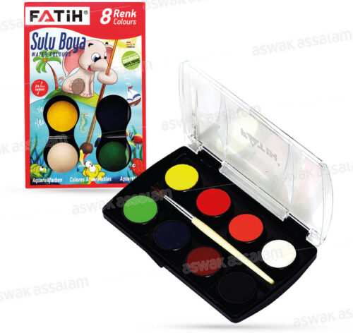 PEINTURE A L’EAU 8 COULEURS FATIH