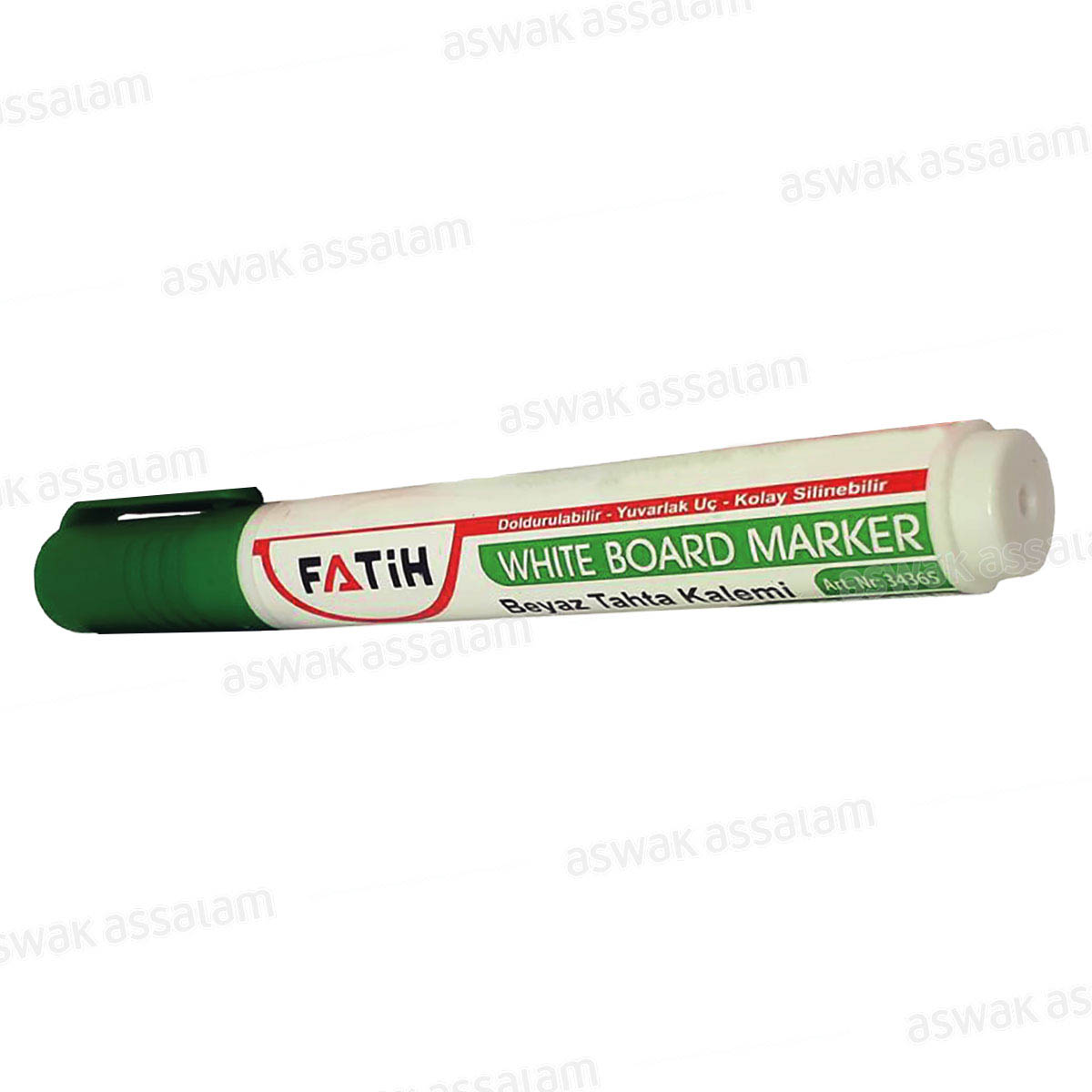 MARQUEUR VERT POUR TABLEAU BLANC FATIH