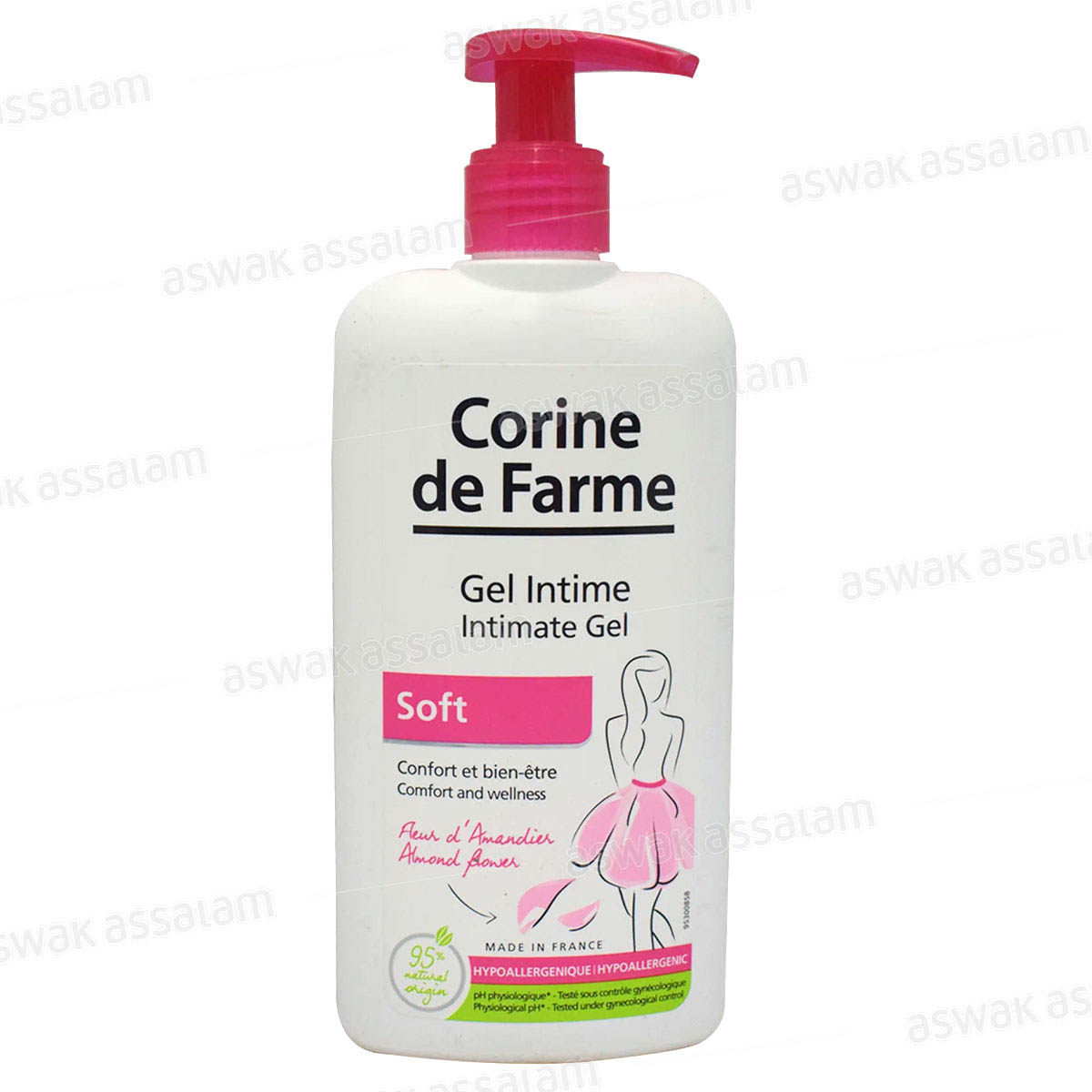 GEL INTIME SOFT A LA FLEUR DAMANDIER 250ML CORINE DE FARME