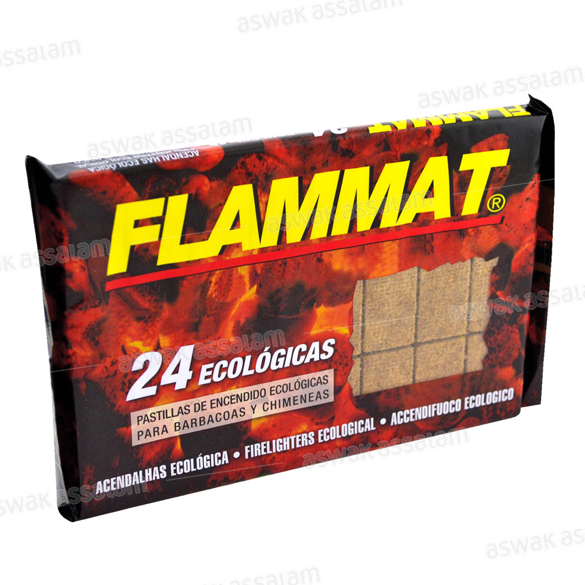 ALLUME-FEU ECOLOGIQUE 24 CUBES FLAMMAT