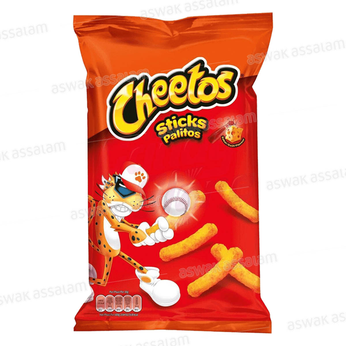 CHIPS STICKS PALITOS SAVEUR FROMAGE ET KETCHUP 27G CHEETOS