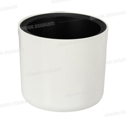 POT DE FLEURS BLANC 70*60CM MIMOZA