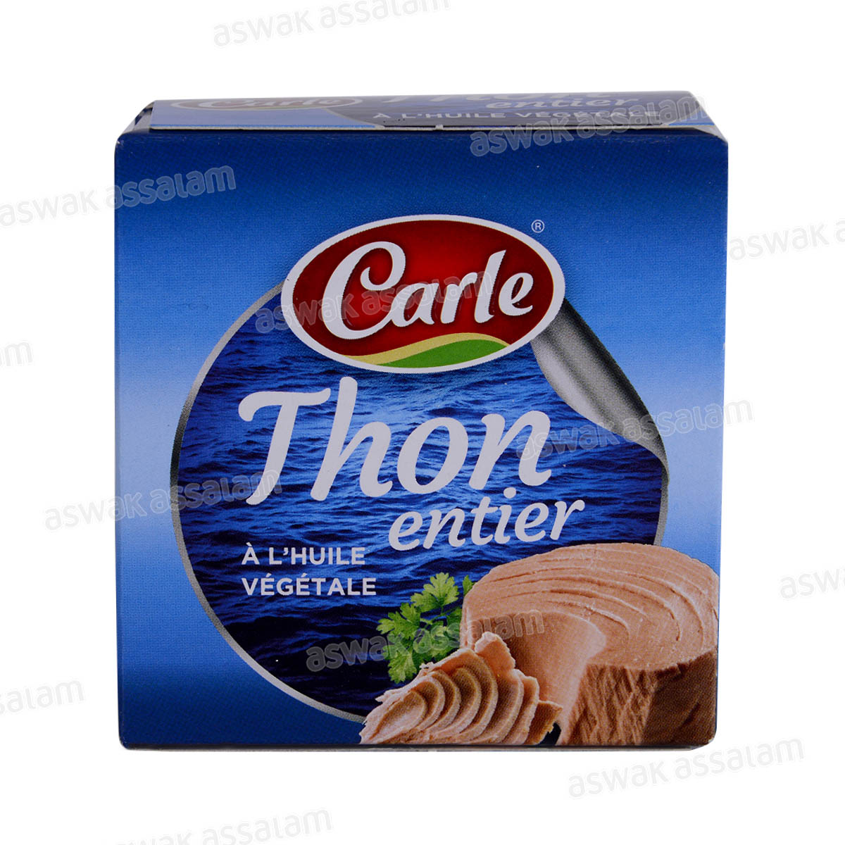 THON ENTIER A L'HUILE VEGETALE 85G CARLE