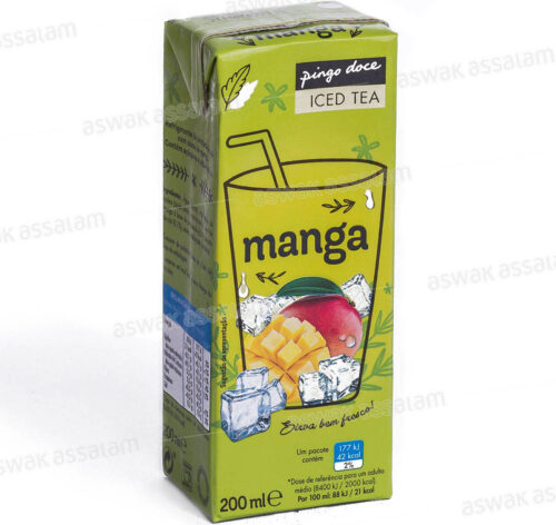 ICE TEA MANGUE 20CL PINGO DOCE