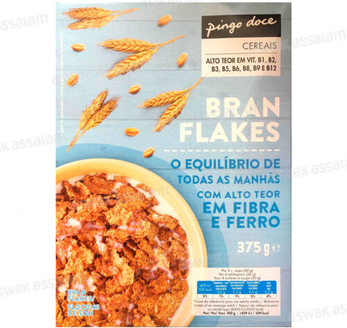 CEREALES BRAN FLAKES 375G PINGO DOCE
